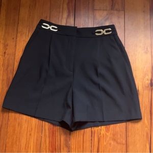 Zara- Black Shorts